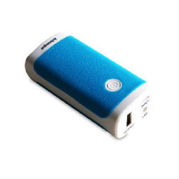 暴享智能移動(dòng)電源LQ-5600A 大容量便攜能量，淺藍(lán)色格調(diào)之選